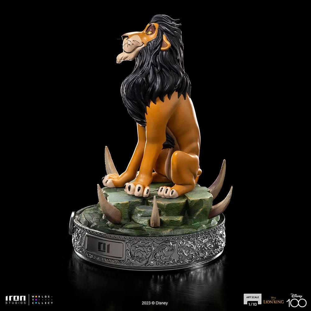 Statue Scar 100 Years Version - Disney 100th - The Lion King - Art Scale 1/10 - Disney Classics