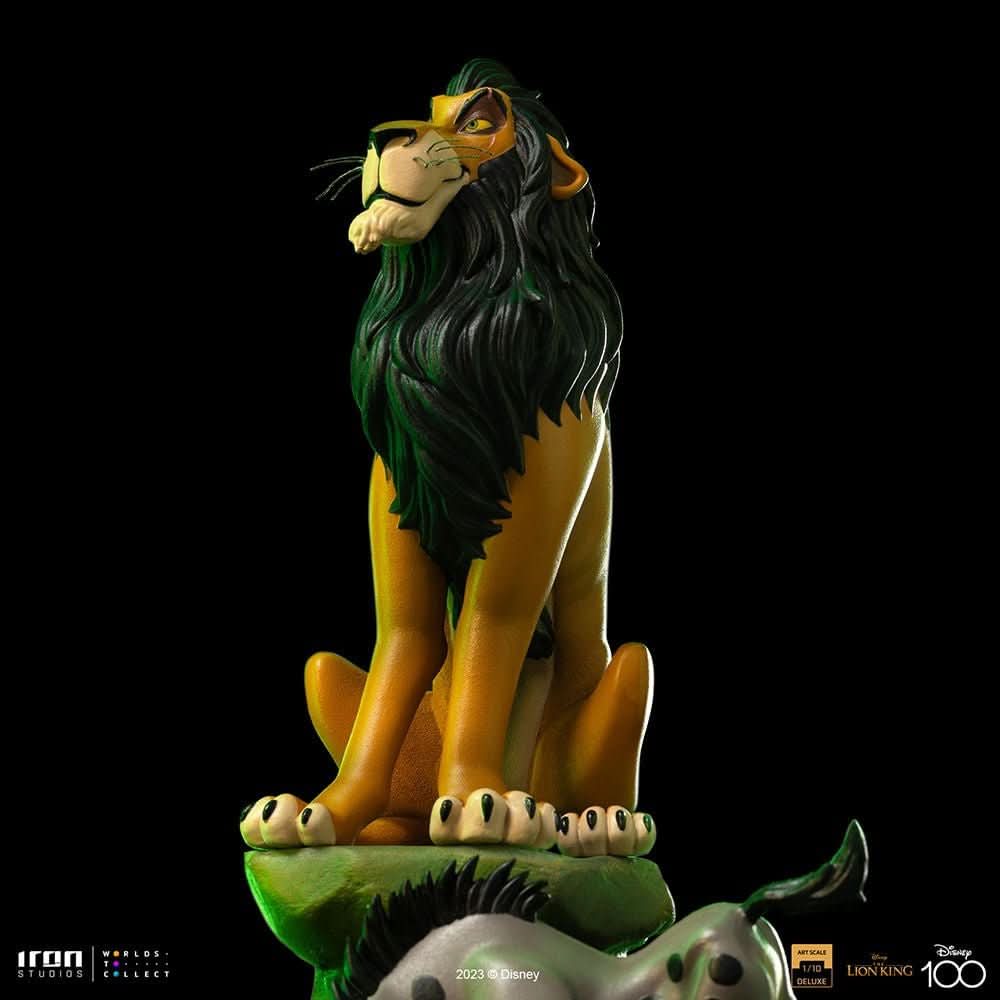 Statue Scar Deluxe - Disney 100th - The Lion King - Art Scale 1/10