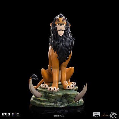 Statue Scar - Disney 100th - The Lion King - Art Scale 1/10 - Disney Classics