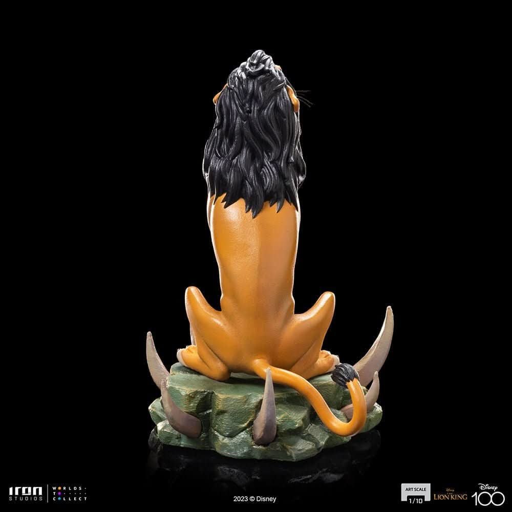 Statue Scar - Disney 100th - The Lion King - Art Scale 1/10 - Disney Classics