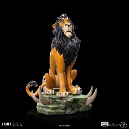Statue Scar - Disney 100th - The Lion King - Art Scale 1/10 - Disney Classics