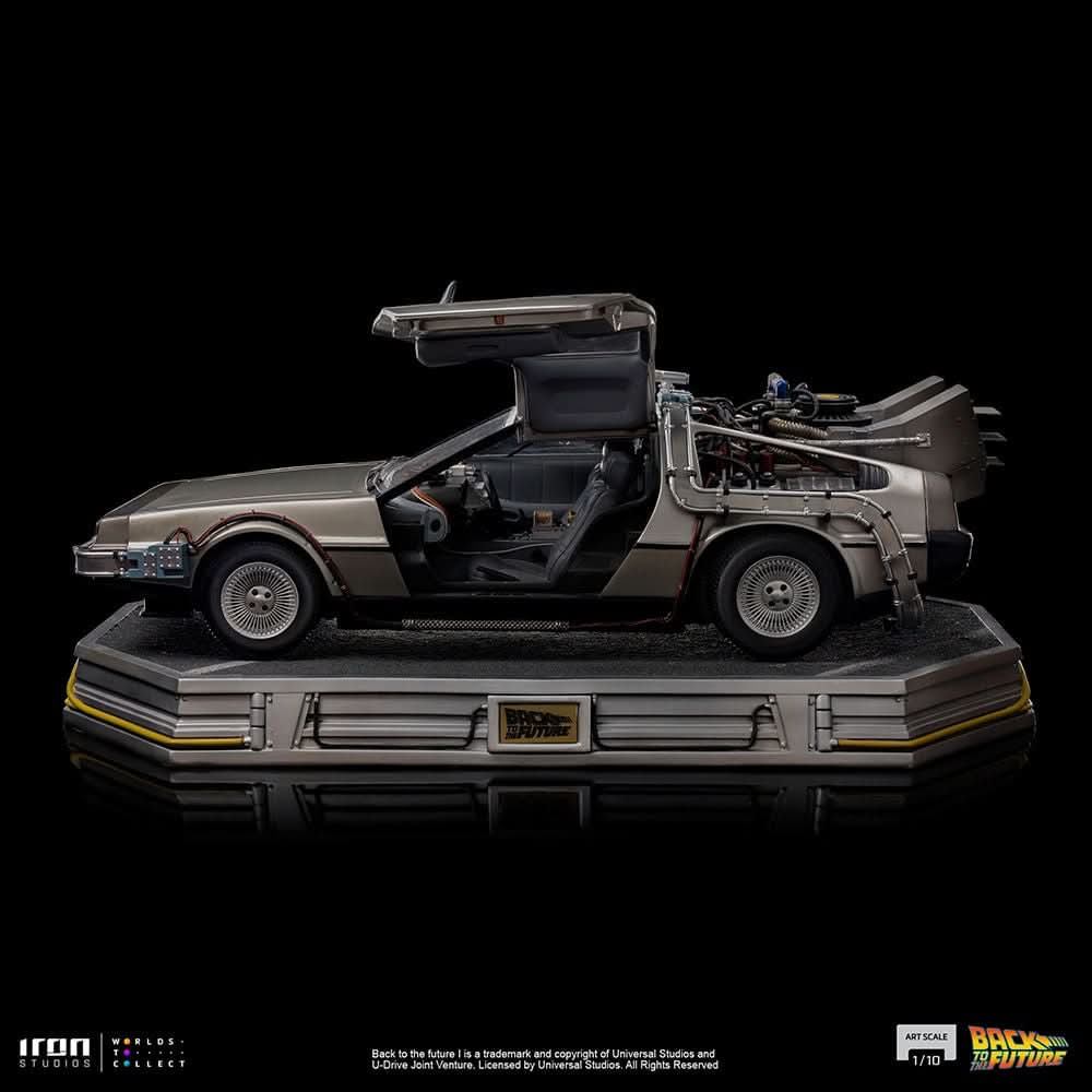 Delorean Statue - Back to the Future - Art Scale 1/10 - Iron Studios