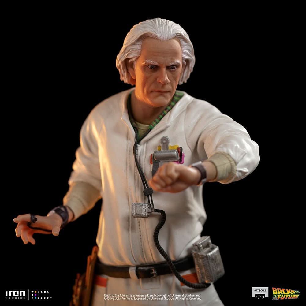 Doc Brown Statue - Back to the Future - Art Scale 1/10 - Iron Studios
