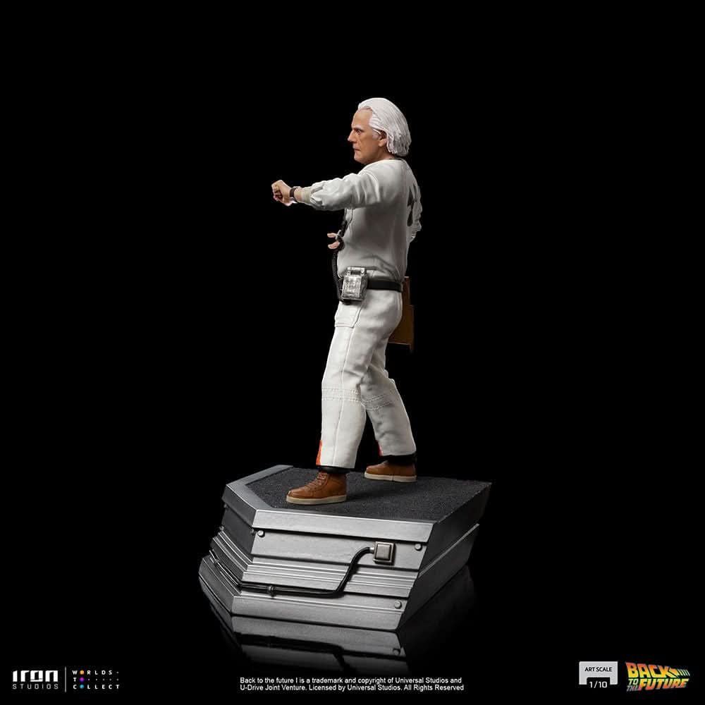 Doc Brown Statue - Back to the Future - Art Scale 1/10 - Iron Studios