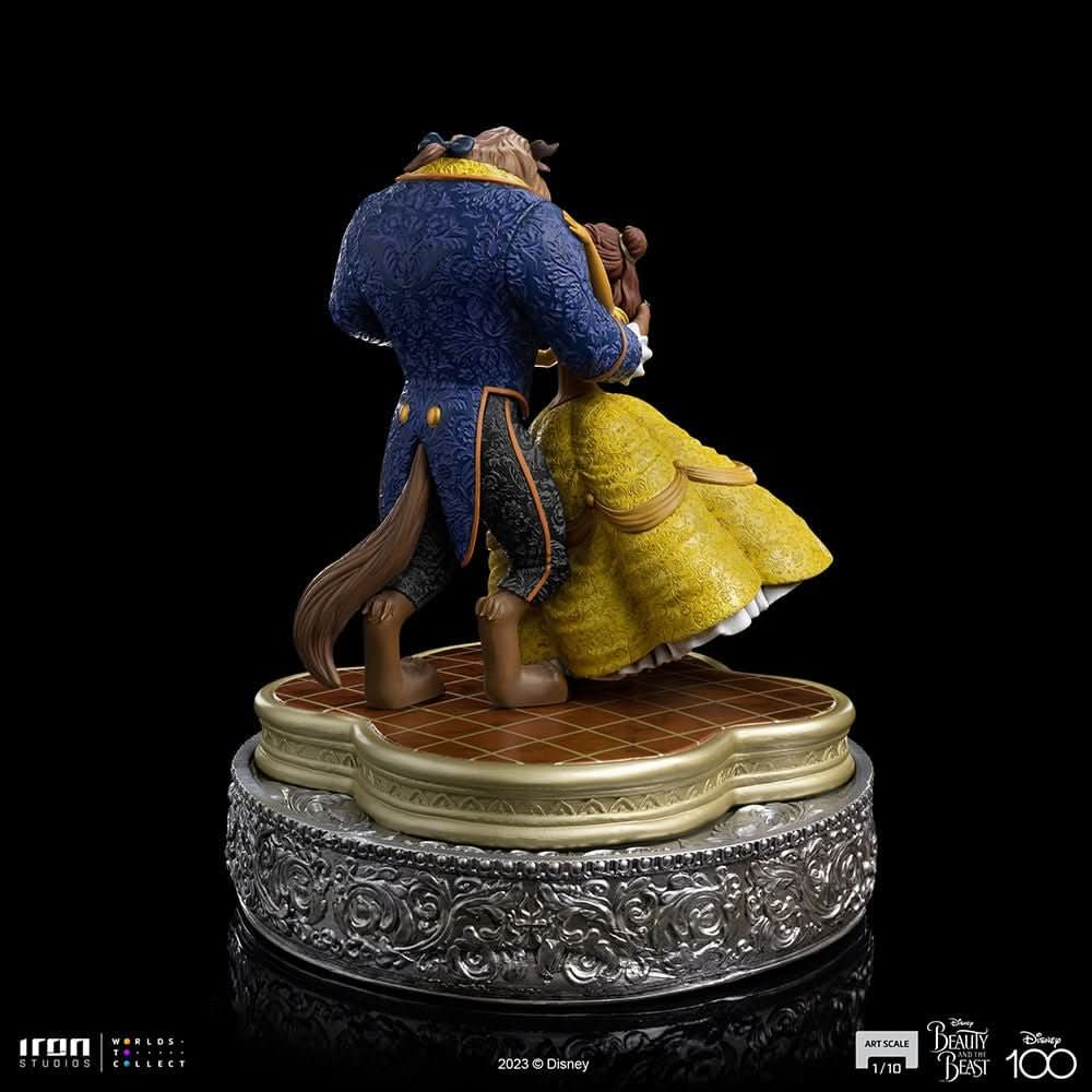 Statue Beauty and The Beast 100 Years Version - Disney 100th - Beauty and The Beast - Art Scale 1/10