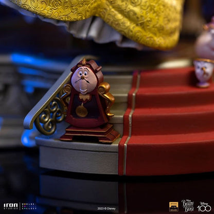 Statue Beauty and The Beast Deluxe - Disney 100th - Beauty and The Beast - Art Scale 1/10 - Disney Classics