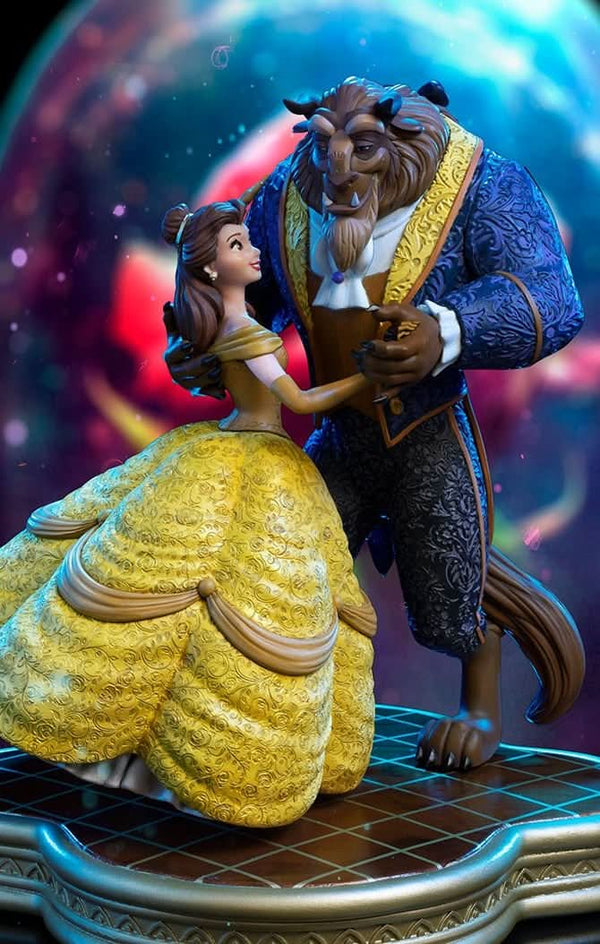 Beauty and The Beast Statue - Disney 100th - Beauty and The Beast - Art Scale 1/10 - Iron Studios