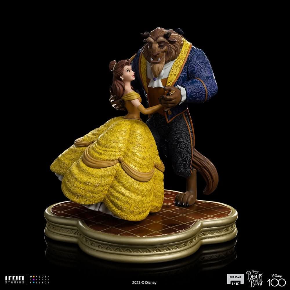 Beauty and The Beast Statue - Disney 100th - Beauty and The Beast - Art Scale 1/10 - Iron Studios
