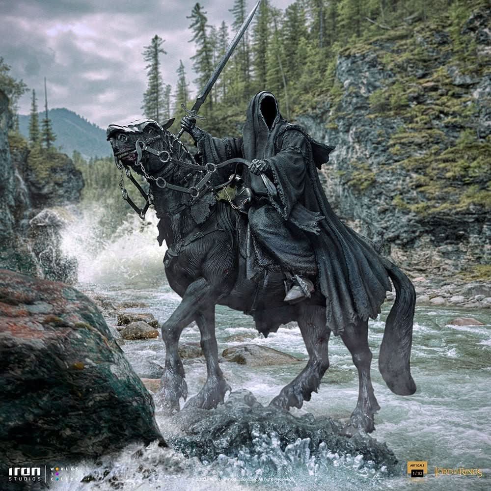 Nazgul on Horse Deluxe Statue - The Lord of the Rings - BDS Art Scale 1/10 - Iron Studios