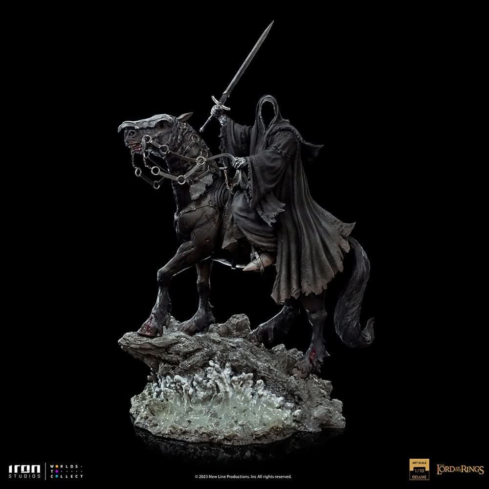 Nazgul on Horse Deluxe Statue - The Lord of the Rings - BDS Art Scale 1/10 - Iron Studios