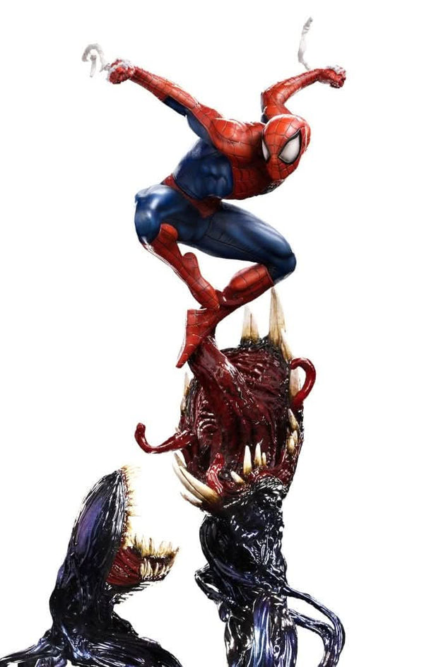 Spider-Man Deluxe Statue - Spider-Man vs Villains Diorama - BDS Art Scale 1/10 - Marvel Comics