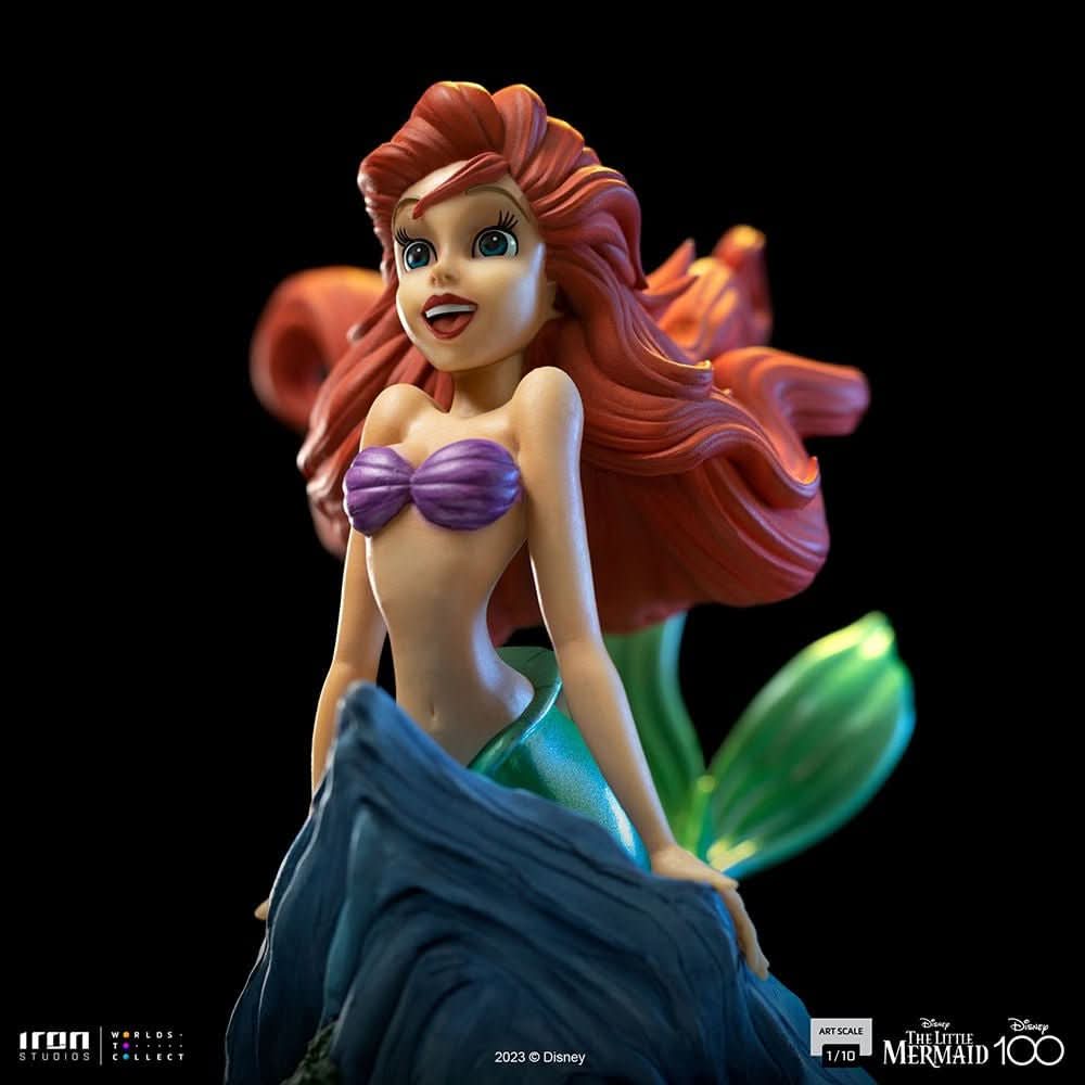 Little Mermaid 100 Years Version Statue - Disney 100th - Little Mermaid - Art Scale 1/10 - Iron Studios