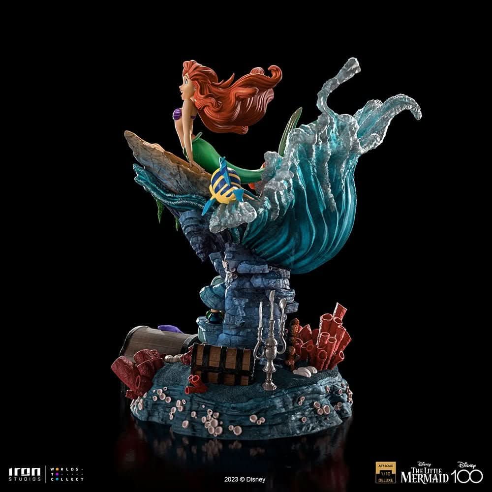 Little Mermaid Deluxe Statue - Disney 100th - The Little Mermaid - Art Scale 1/10 - Iron Studios