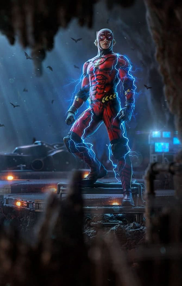 Flash Statue Alternate Version - The Flash Movie - Art Scale 1/10 - DC Comics