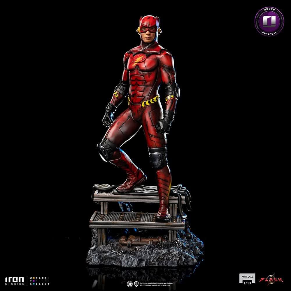 Flash Statue Alternate Version - The Flash Movie - Art Scale 1/10 - Iron Studios