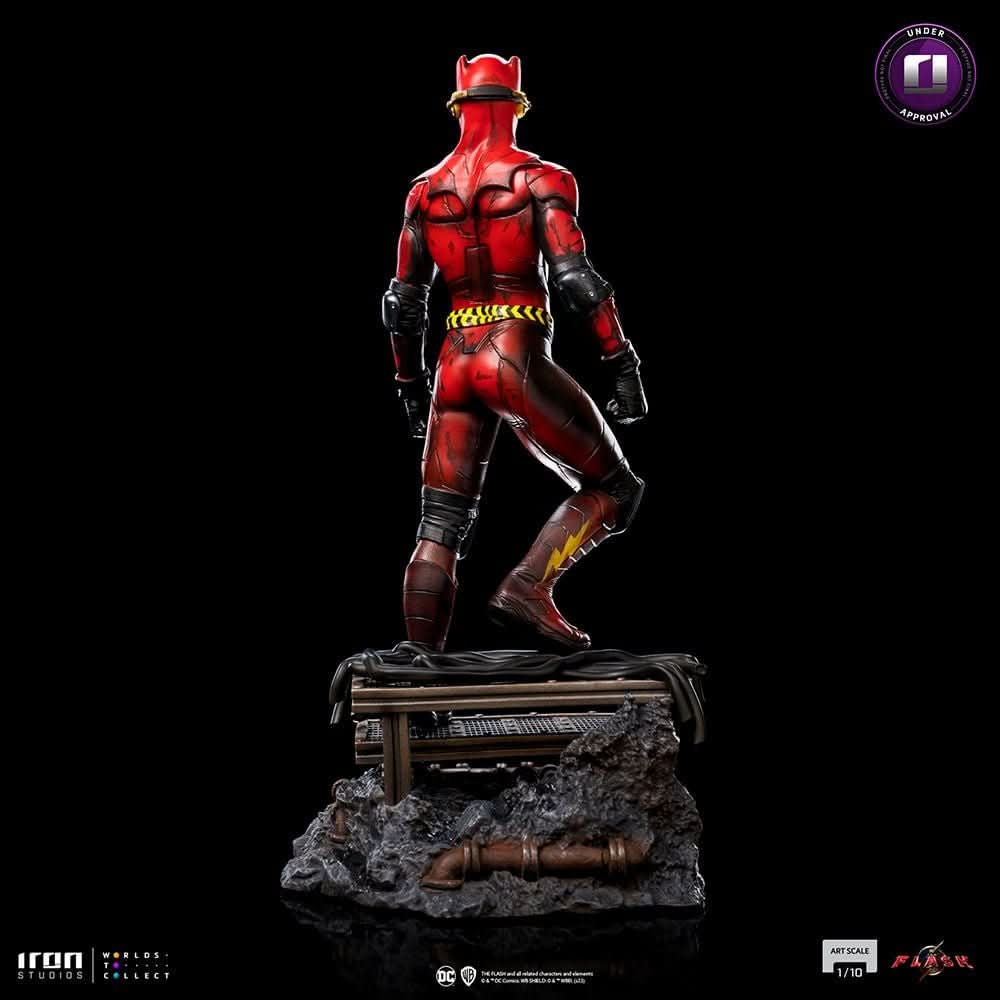 Flash Statue Alternate Version - The Flash Movie - Art Scale 1/10 - Iron Studios