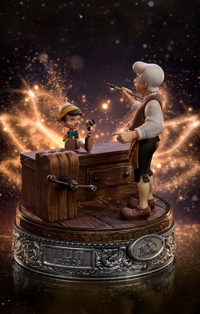 Statue Pinocchio 100 Years Version - Disney 100th - Pinocchio - Art Scale 1/10 - Disney Classics