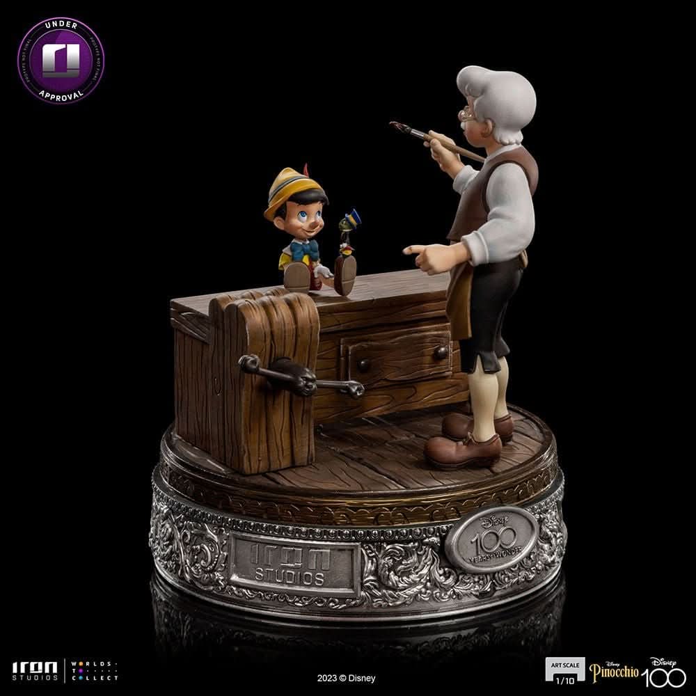 Statue Pinocchio 100 Years Version - Disney 100th - Pinocchio - Art Scale 1/10 - Disney Classics