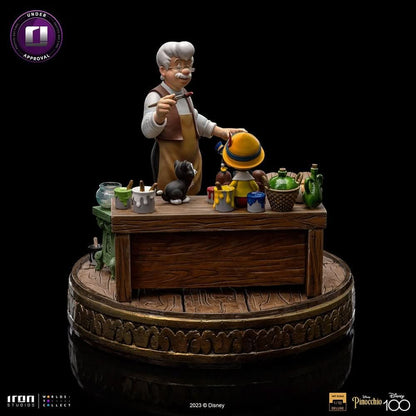 Pinocchio Deluxe Statue - Disney 100th - Pinocchio - Art Scale 1/10 - Iron Studios