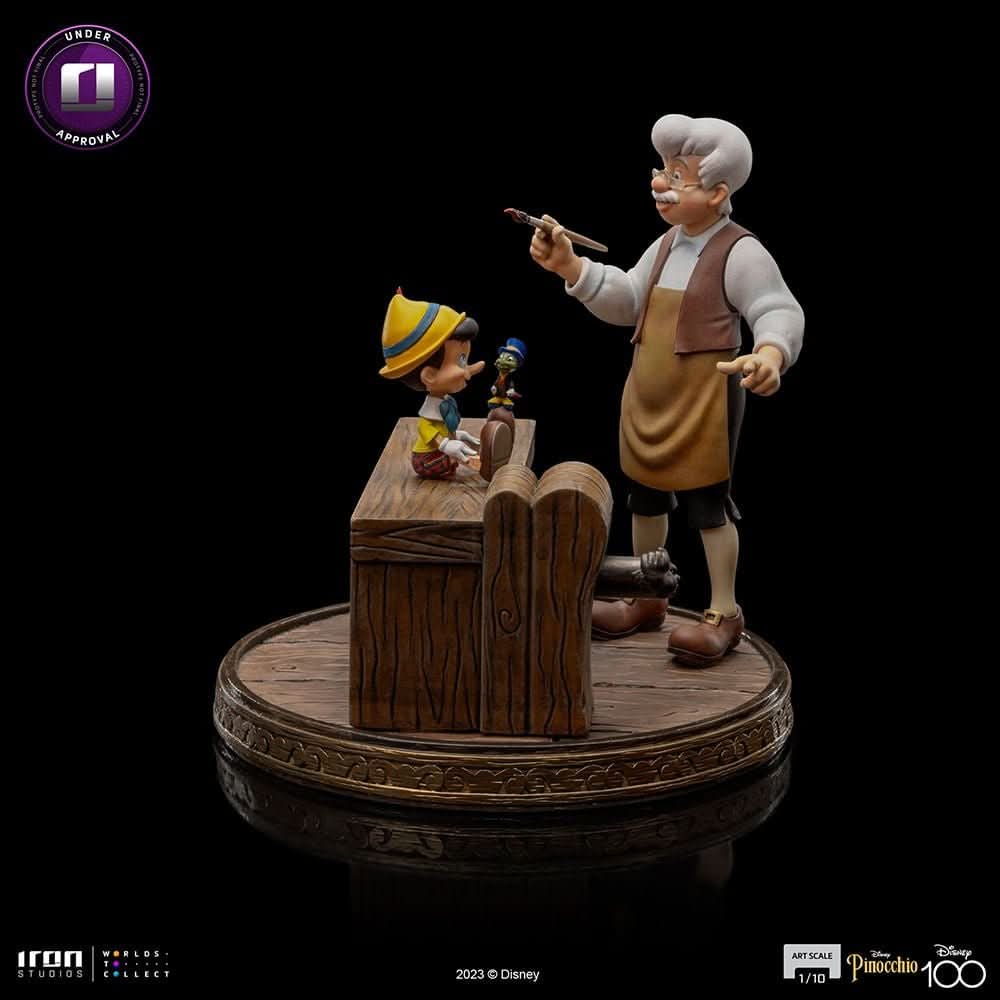 Pinocchio Statue - Disney 100th - Pinocchio - Art Scale 1/10 - Iron Studios