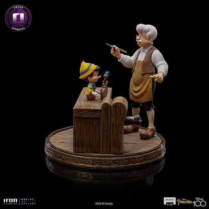 Pinocchio Statue - Disney 100th - Pinocchio - Art Scale 1/10 - Iron Studios