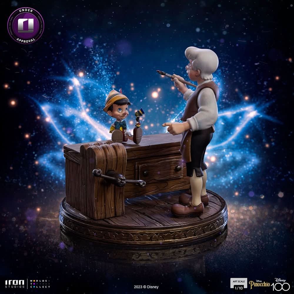 Pinocchio Statue - Disney 100th - Pinocchio - Art Scale 1/10 - Iron Studios