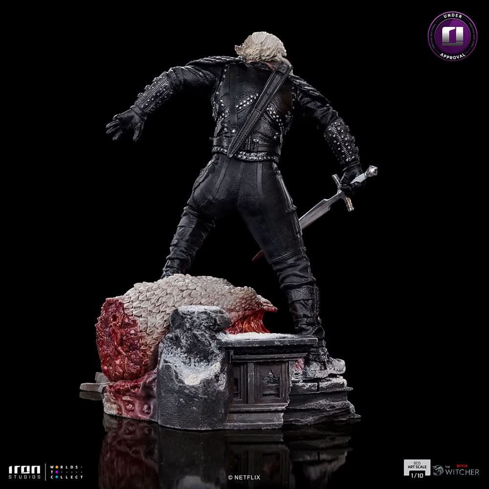 Statue Geralt of Rivia - The Witcher - BDS Art Scale 1/10