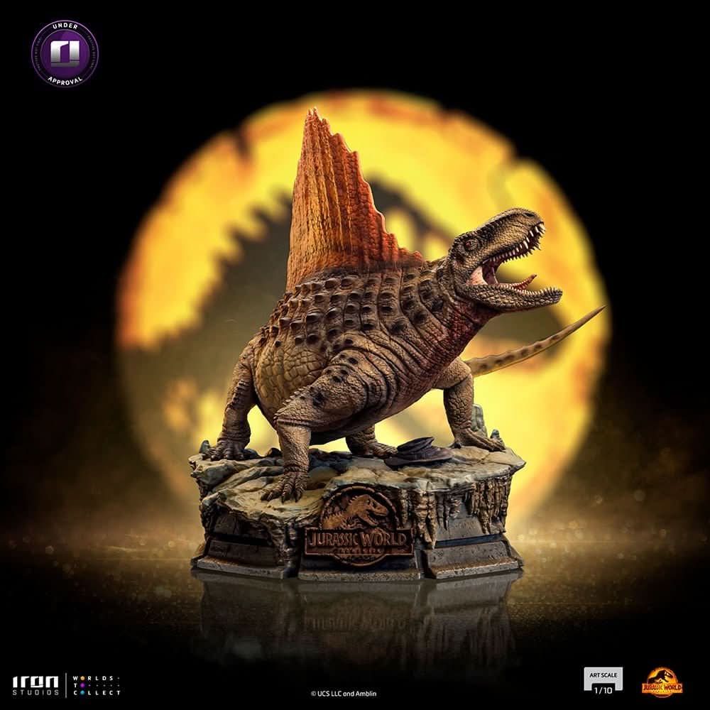 Statue Dimetrodon - Jurassic World: Dominion - Art Scale 1/10