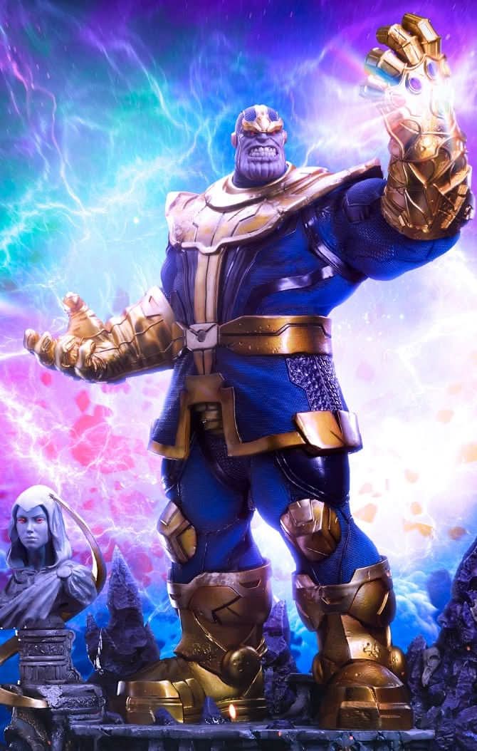 Thanos Deluxe Statue - Infinity Gauntlet Diorama - BDS Art Scale 1/10 - Marvel