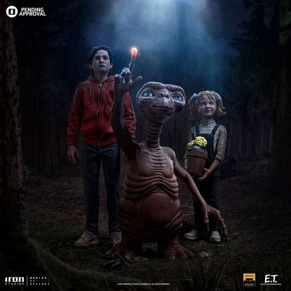 Statue E.T. Elliot and Gertie Deluxe - E.T. The Extra-Terrestrial - Art Scale 1/10
