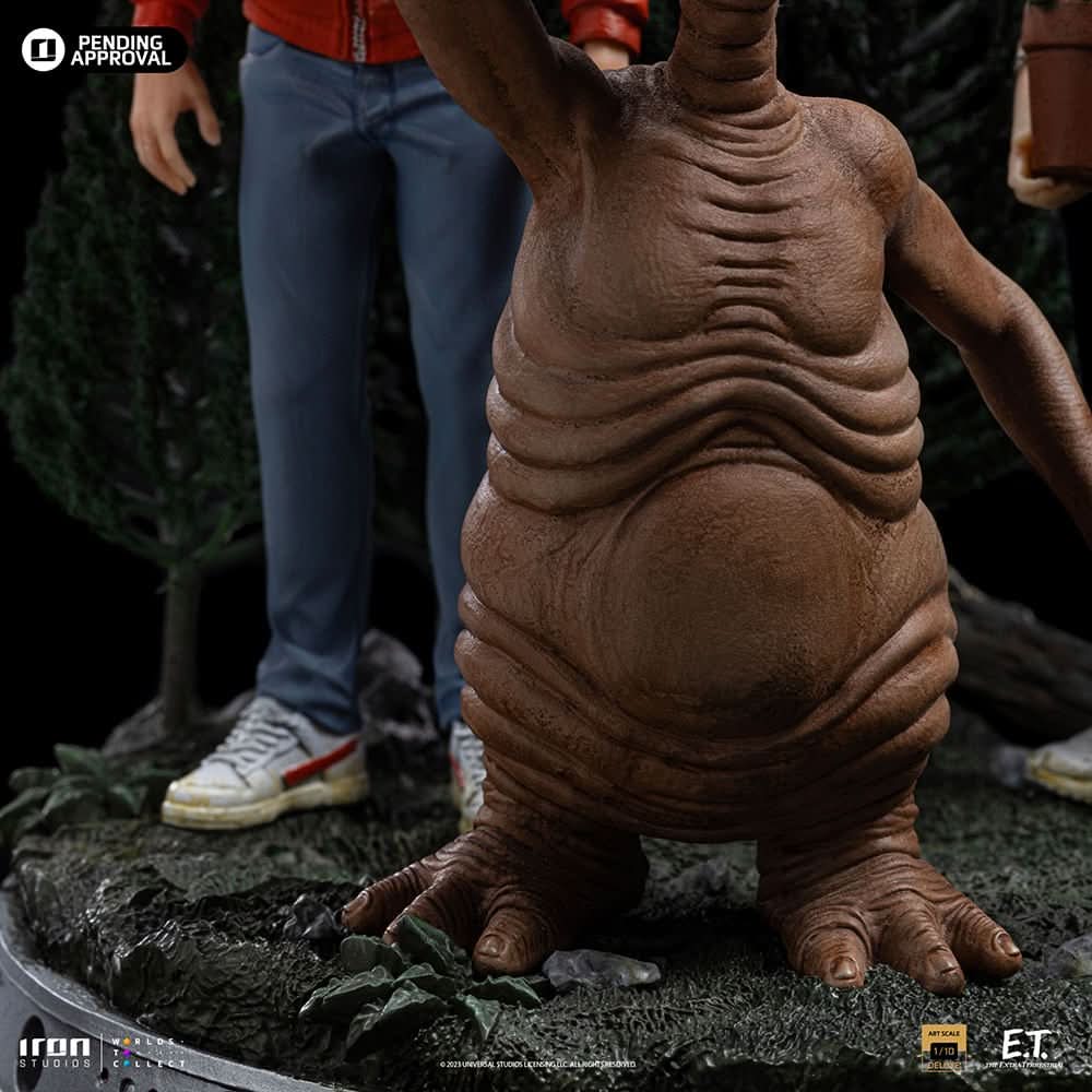Statue E.T. Elliot and Gertie Deluxe - E.T. The Extra-Terrestrial - Art Scale 1/10