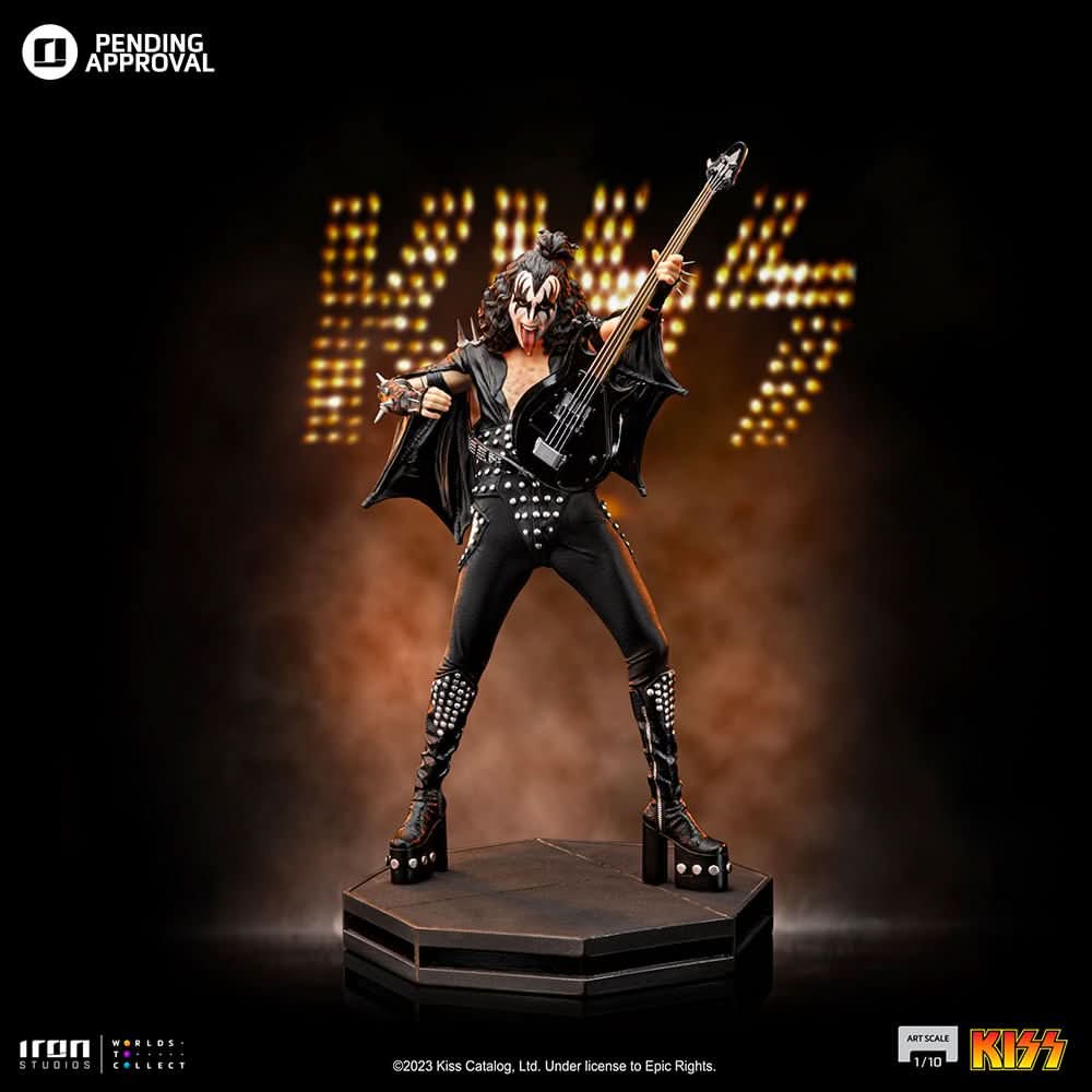 Gene Simmons "The Demon" Statue - KISS - Art Scale 1/10 - Iron Studios