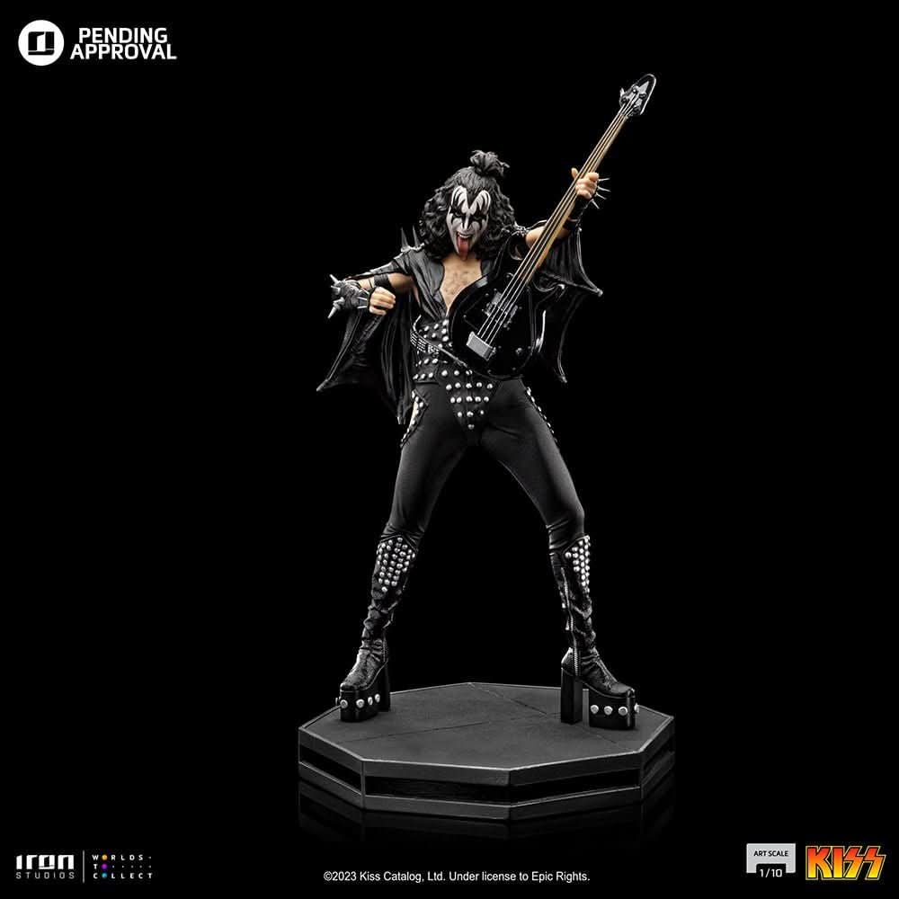Gene Simmons "The Demon" Statue - KISS - Art Scale 1/10 - Iron Studios