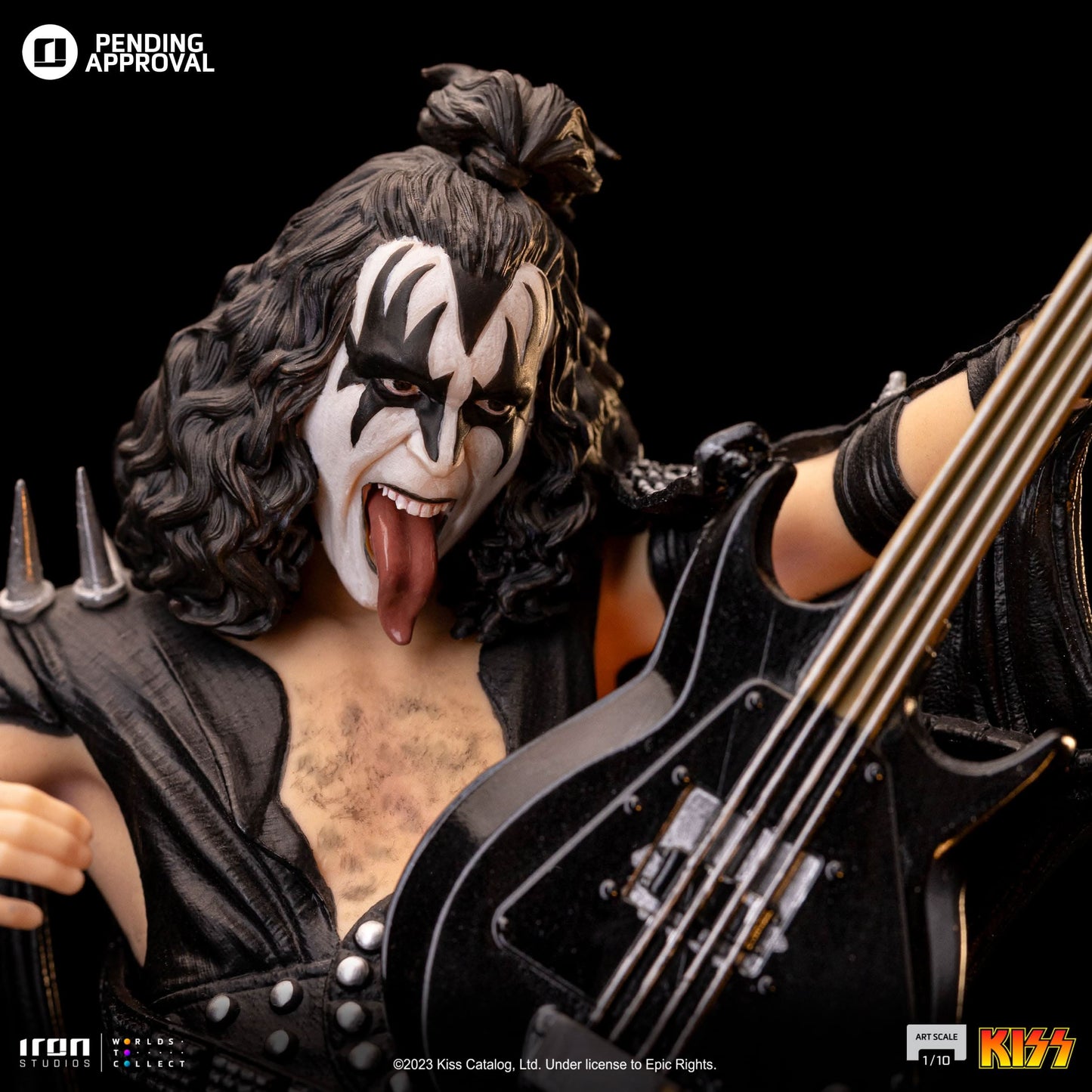 Gene Simmons "The Demon" Statue - KISS - Art Scale 1/10 - Iron Studios