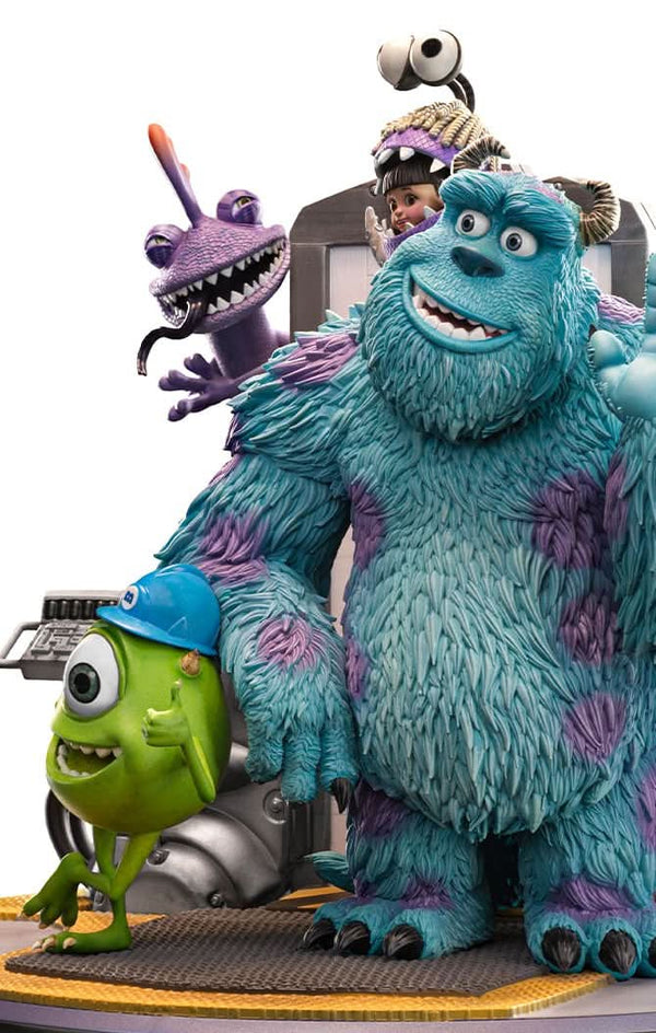 Statue Monsters Inc. Diorama Deluxe - Disney 100th - Monsters Inc. - Art Scale 1/10 - Disney Classics