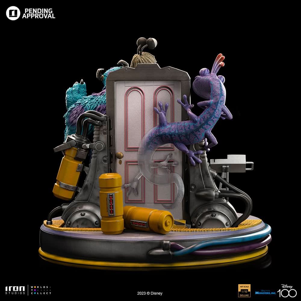 Statue Monsters Inc. Diorama Deluxe - Disney 100th - Monsters Inc. - Art Scale 1/10 - Disney Classics