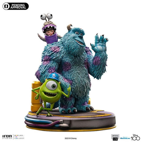 Statue Monsters Inc. Diorama - Disney 100th - Monsters Inc. - Art Scale 1/10 - Disney Classics