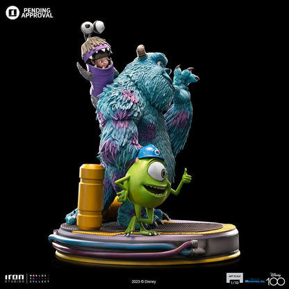 Statue Monsters Inc. Diorama - Disney 100th - Monsters Inc. - Art Scale 1/10 - Disney Classics