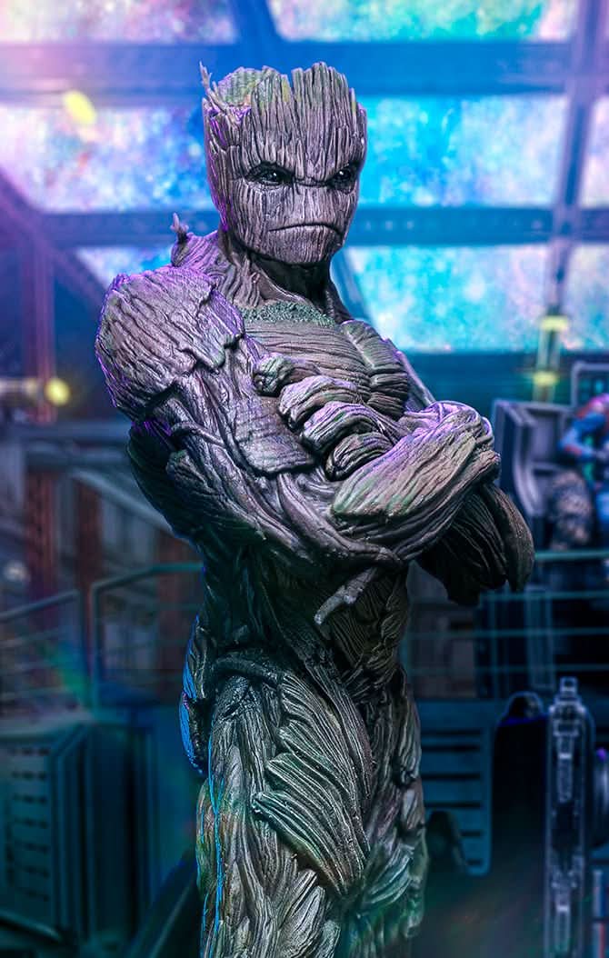 Groot Statue - Guardians of the Galaxy 3 - Art Scale 1/10