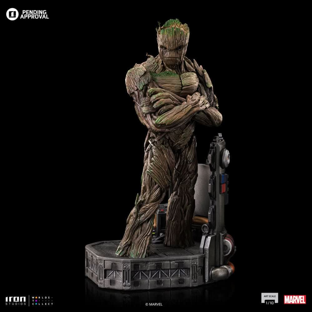 Groot Statue - Guardians of the Galaxy 3 - Art Scale 1/10 - Iron Studios
