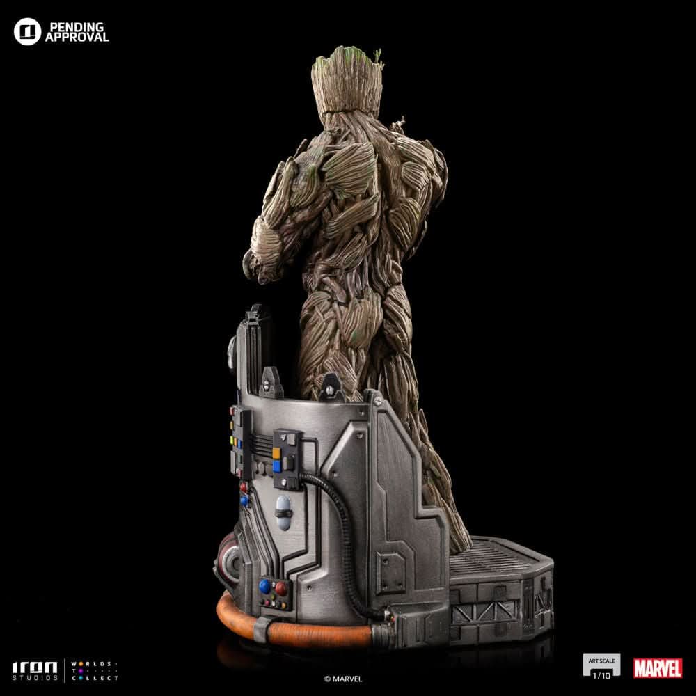 Groot Statue - Guardians of the Galaxy 3 - Art Scale 1/10 - Iron Studios