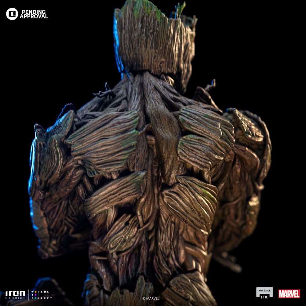 Groot Statue - Guardians of the Galaxy 3 - Art Scale 1/10 - Iron Studios