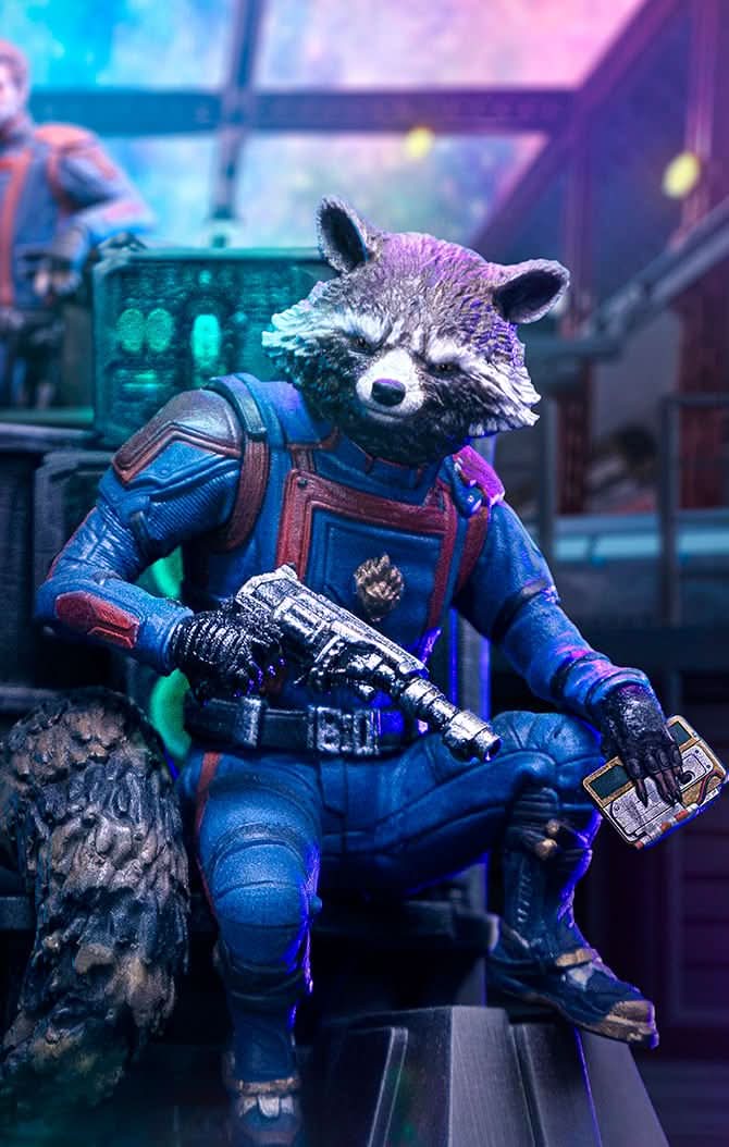Rocket Raccoon Statue - Guardians of the Galaxy 3 - Art Scale 1/10