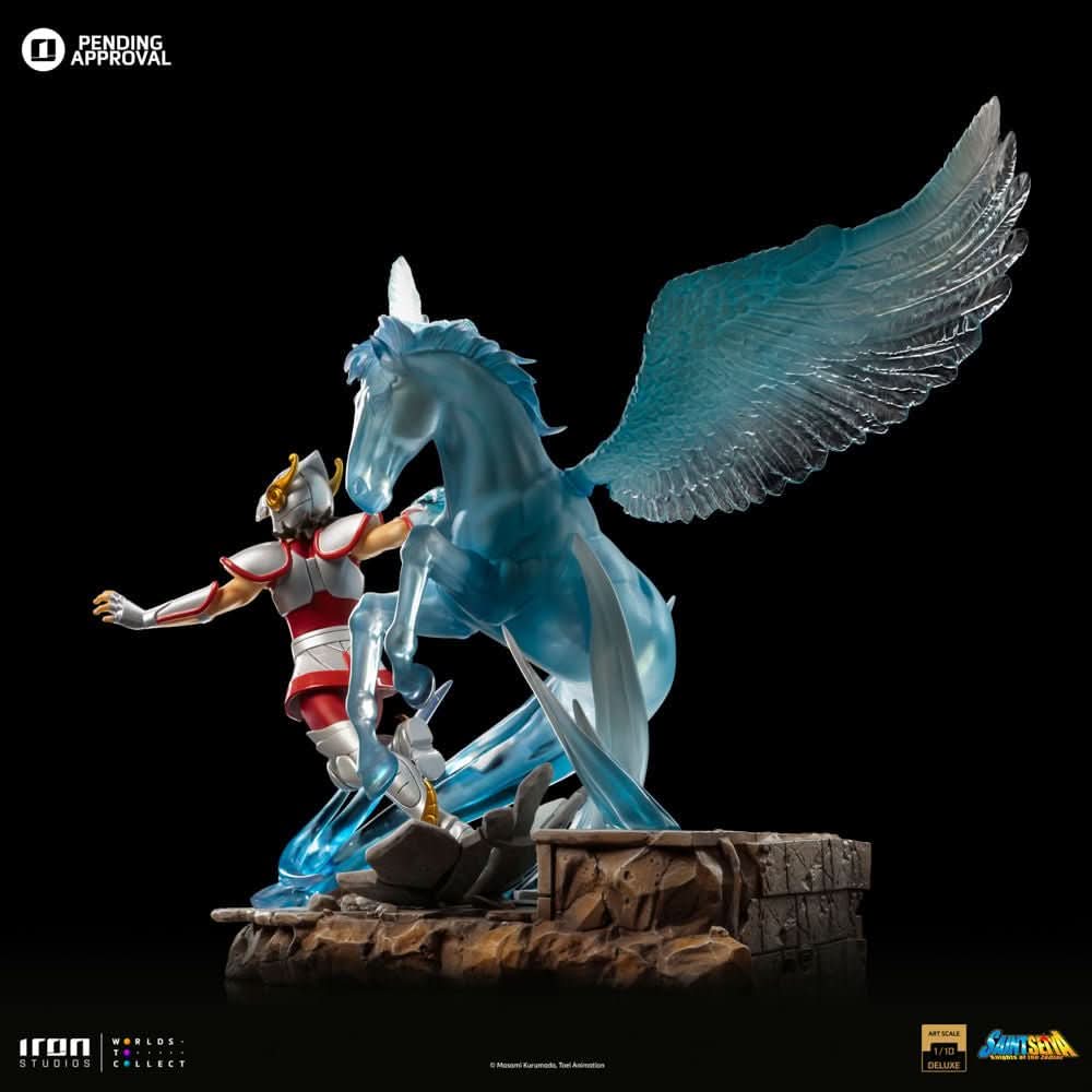Pegasus Seiya Deluxe Statue - Saint Seiya - Art Scale 1/10 - Iron Studios