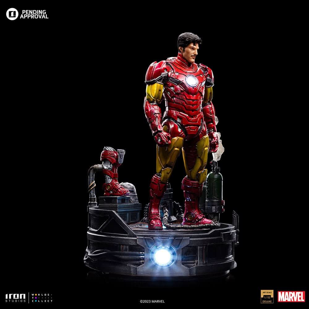 Iron Man Unleashed Statue - Marvel Comics - Art Scale 1/10 - Iron Studios