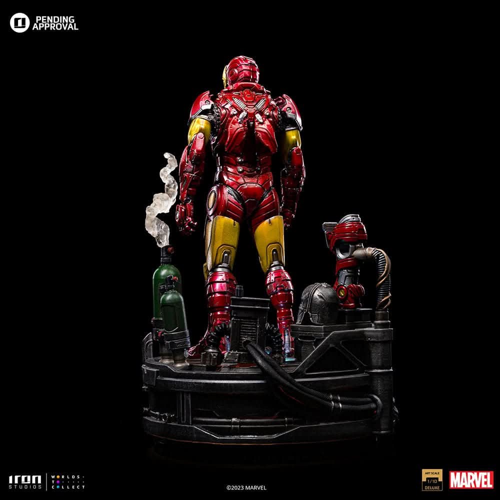 Iron Man Unleashed Statue - Marvel Comics - Art Scale 1/10 - Iron Studios