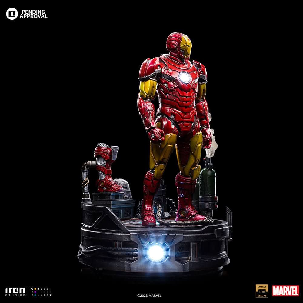 Iron Man Unleashed Statue - Marvel Comics - Art Scale 1/10 - Iron Studios