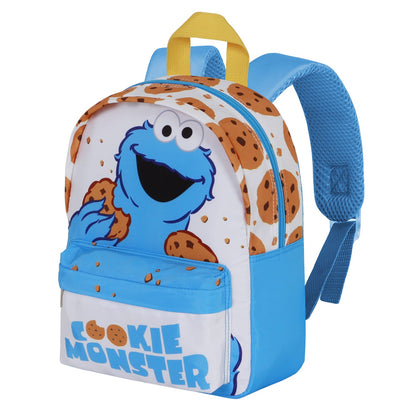 Sac à Dos Préscolaire Joy 1, rue Sésame « Macaron Cookie » – Blanc