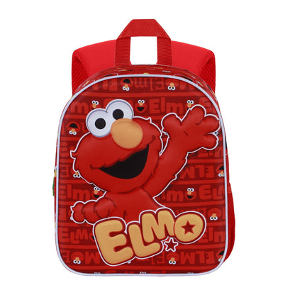 Sac à Dos 3D Elite 1, rue Sésame « Elmo Happy »