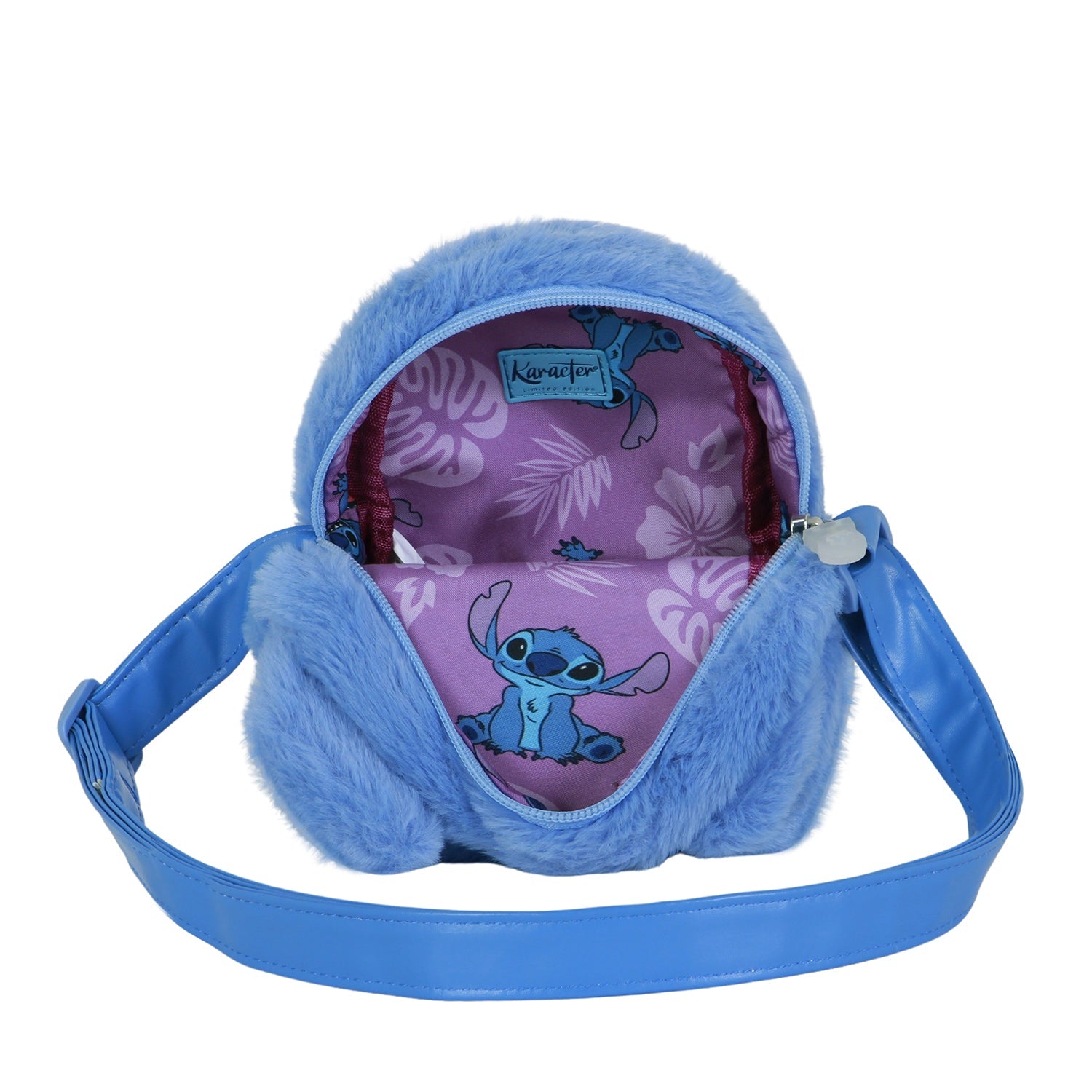Sac à Bandoulière Carré Plush Disney Lilo & Stitch « Heart »